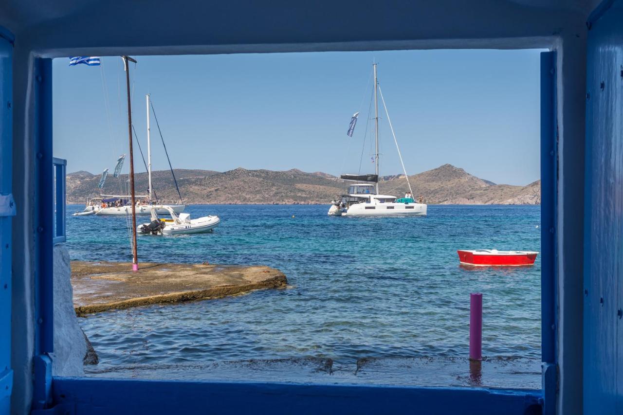 Villa Blue Horizon Syrma Klima  Esterno foto